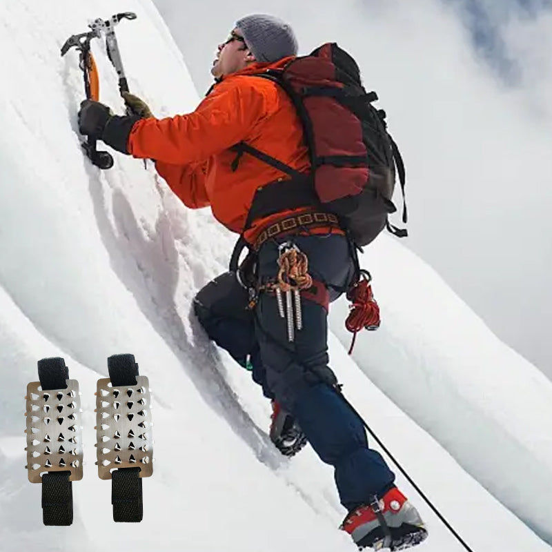 Schuhspikes zum Überziehen – Stahlstifte für Eis und Matsch – Bild 2