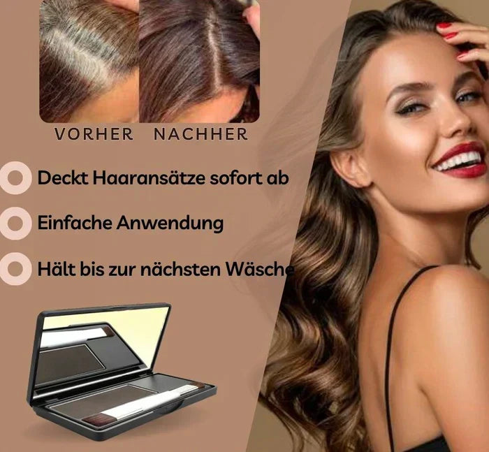 Ansatzpuder für Haarlinie und Bart – in drei Farbtönen – Bild 3