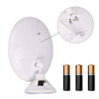 Makeup Mirror with 10x Magnification – 14 Daylight LEDs and a Suction Cup – Image 4