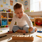 Beech Wood Lacing Toy – Four or Eight Holes – Image 4