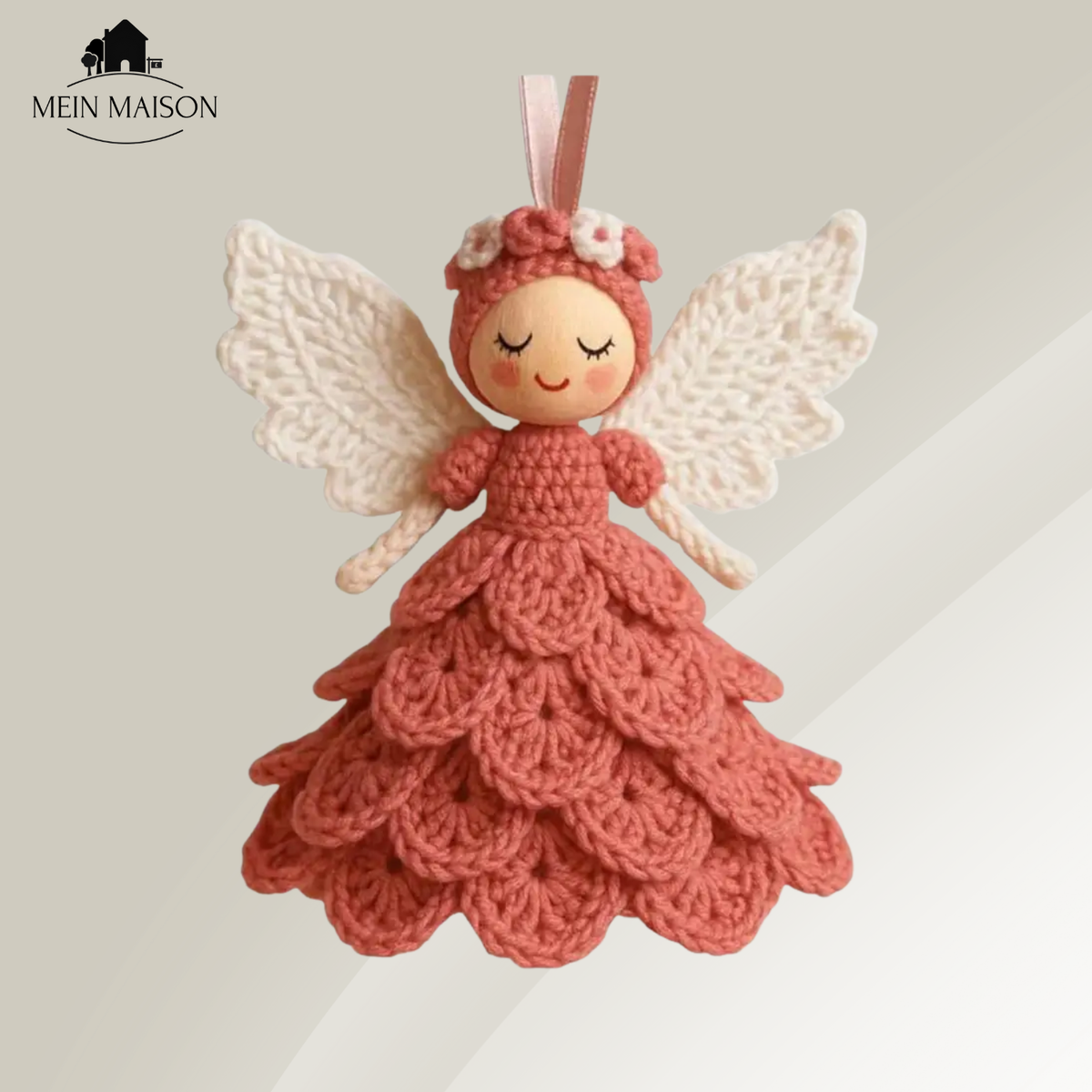 Bastelset für gewickelte Schutzengel – Garn in fünf Farben – Bild 7