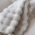 Round Bubble-Texture Rug – High, Soft Pile Underfoot – Image 2