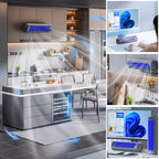Bladeless Rechargeable Fan – Mounts on the Wall or Stands on a Table – Image 3