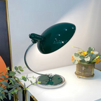 Bent Metal Table Lamp – Light Falls Sideways Out of the Curve – Image 7
