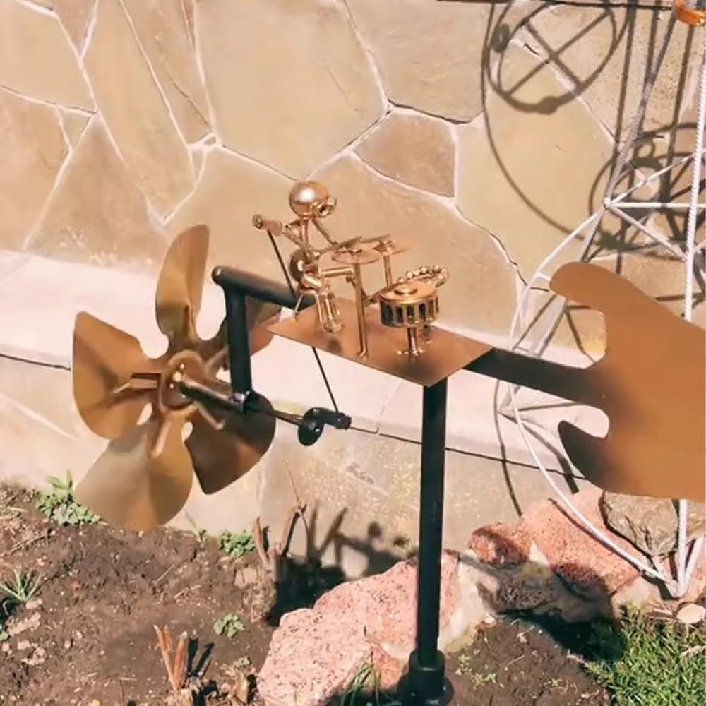 Klangspiel für Garten und Balkon – abgestimmte Röhren aus Metall – Bild 6