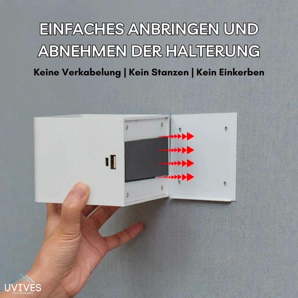 Kabellose Wandleuchte mit Bewegungssensor – per USB geladen – Bild 7
