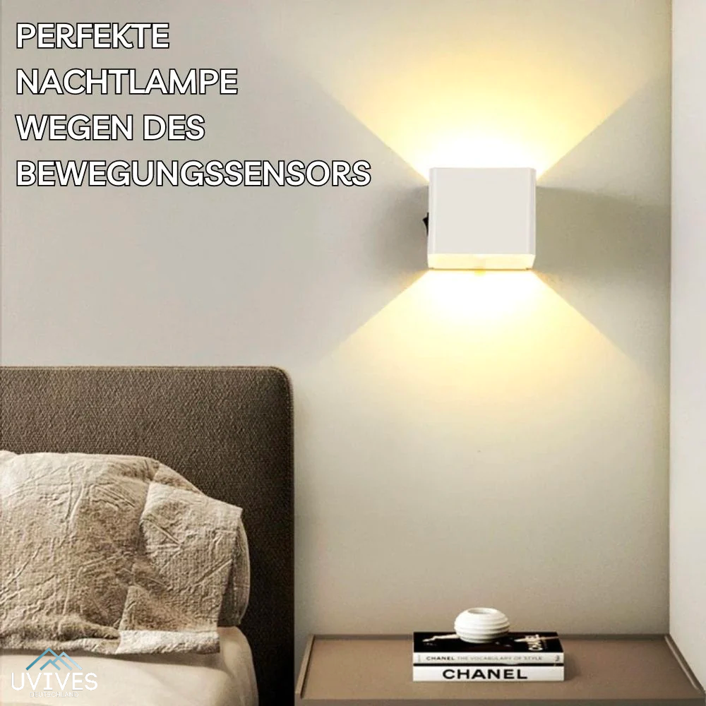 Kabellose Wandleuchte mit Bewegungssensor – per USB geladen – Bild 5