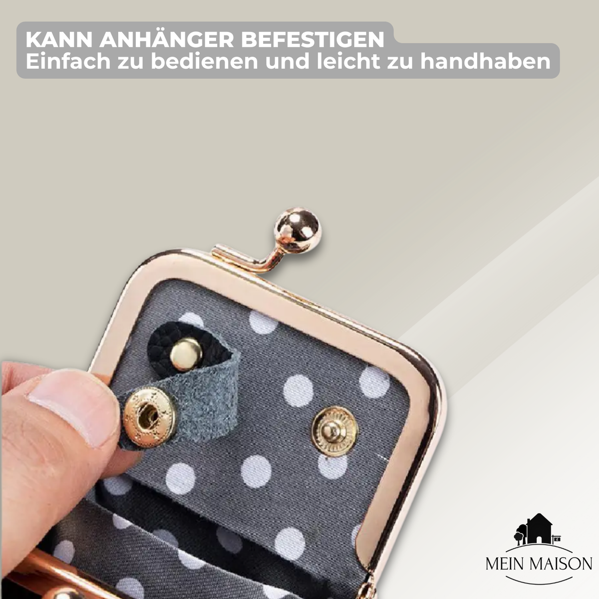Schmucketui aus Leder – Fächer für Ringe, Ketten und Ohrringe – Bild 2
