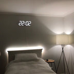 3D LED Digital Wall Clock