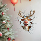 3D Reindeer Wall Sticker