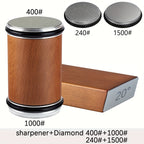 Diamond Sharpening Stone with Angle Guide – Holds the Knife at a Steady Angle – Image 3