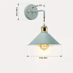 Industrial Metal Wall Lights, Set of 2 – A Matching Pair for Both Sides – Image 7