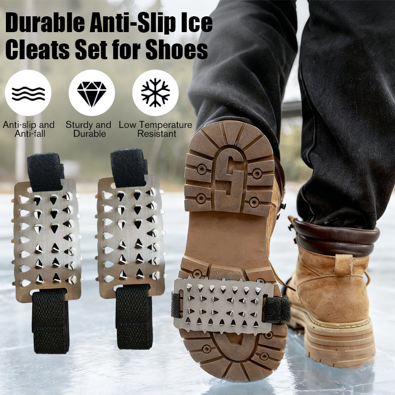 Schuhspikes zum Überziehen – Stahlstifte für Eis und Matsch – Bild 7