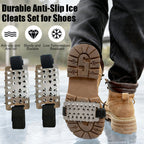 Slip-On Ice Cleats with Steel Studs – Grip on Ice, Snow and Mud – Image 7