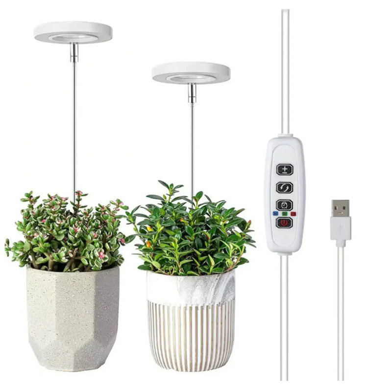 Pflanzenlampe mit Vollspektrum-LED – Timer für drei, sechs oder zwölf Stunden – Bild 1