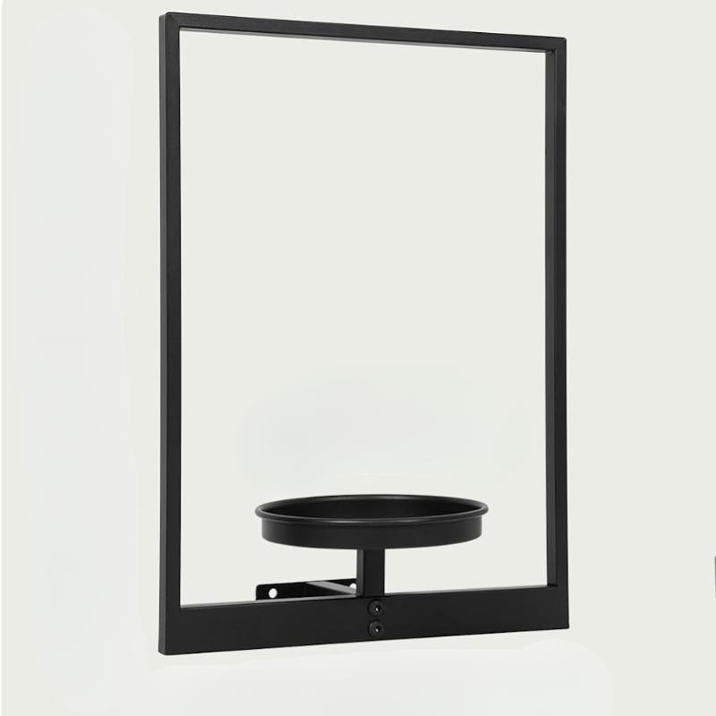 Wandhalter für Pflanzen aus Metall – schwarz, für den Innenbereich – Bild 1