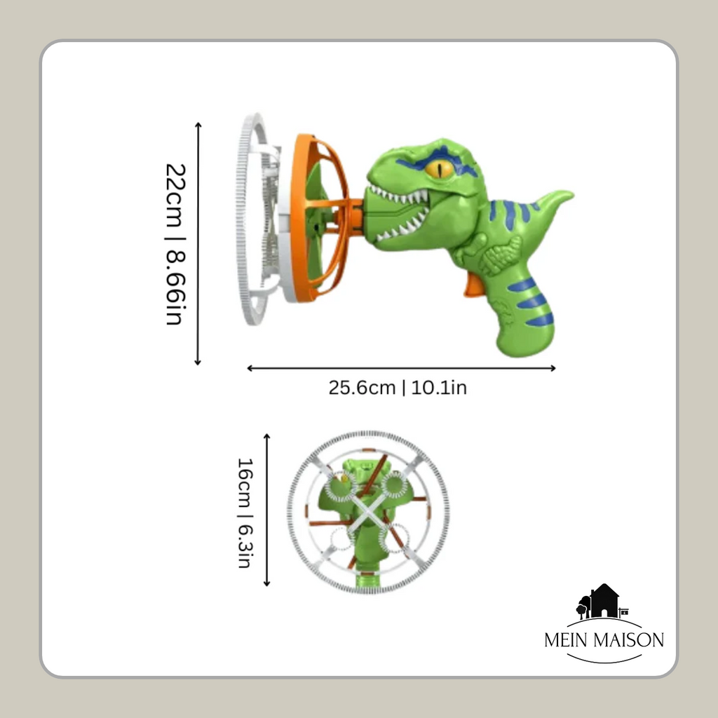 Seifenblasenmaschine in Dinoform – über tausend Blasen pro Minute – Bild 11