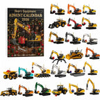 Construction Vehicle Advent Calendar 2026 with 24 Acrylic Ornaments – Diggers for the Tree – Image 5