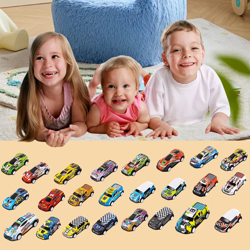 Toy Car Advent Calendar 2026 with 24 Metal Model Cars – A New Car for Each Day – Image 3