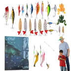 Fishing Lure Advent Calendar 2026 with 24 Baits – New Tackle for the Season Ahead – Image 3
