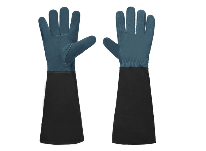 Gartenhandschuhe mit langem Schaft – Handfläche aus Mikrofaserleder – Bild 10