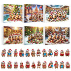 Capybara Advent Calendar 2026 with 24 Acrylic Charms – For the Tree, Backpack or Car – Image 4