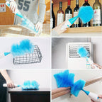 Rotating Duster with Telescopic Handle – Traps Dust Instead of Spreading It – Image 2