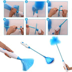 Rotating Duster with Telescopic Handle – Traps Dust Instead of Spreading It – Image 6