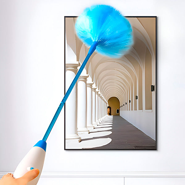 Rotating Duster with Telescopic Handle – Traps Dust Instead of Spreading It – Image 8
