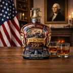Whiskey Decanter in Lead-Free Crystal Glass – Stopper Keeps the Spirit Sealed – Image 2