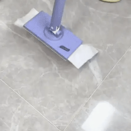 Wischmopp mit Tuchwechsel per Knopfdruck – ohne Anfassen – Bild 6