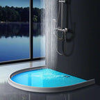 Silicone Shower Water Stopper with Adhesive Strip – Keeps Water in the Shower – Image 7