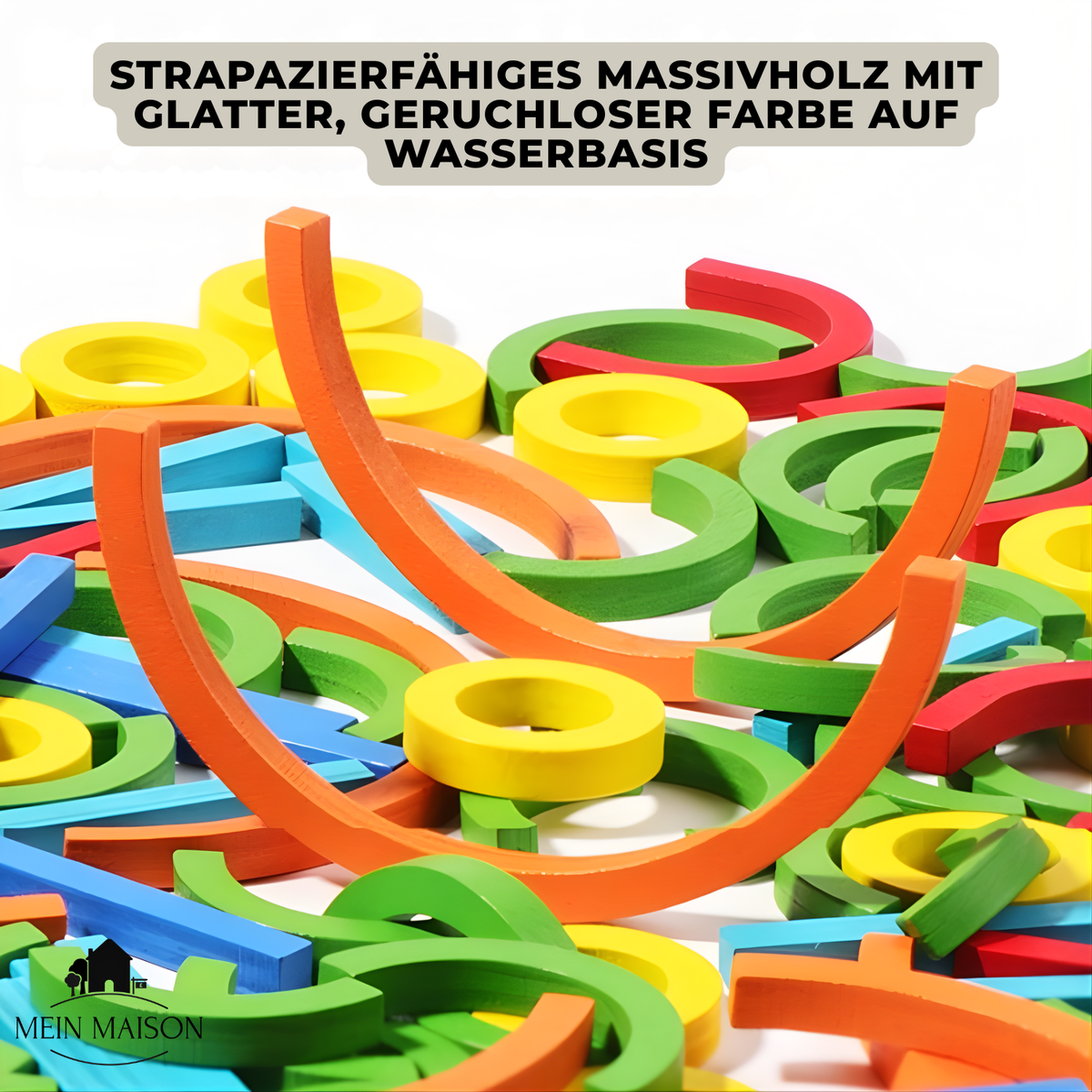 Logikspiel mit Steckteilen – Aufgaben mit steigendem Schwierigkeitsgrad – Bild 6