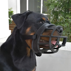 Silicone Basket Muzzle for Dogs – Lets Your Dog Pant and Drink – Image 4
