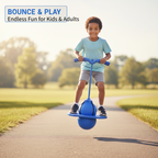 Balance Ball with Standing Platform – Removable Handles, Indoor and Outdoor – Image 11