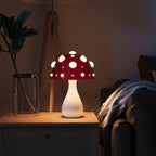 Aluminum Mushroom Lamp – Small Cordless or Large Plug-In – Image 4