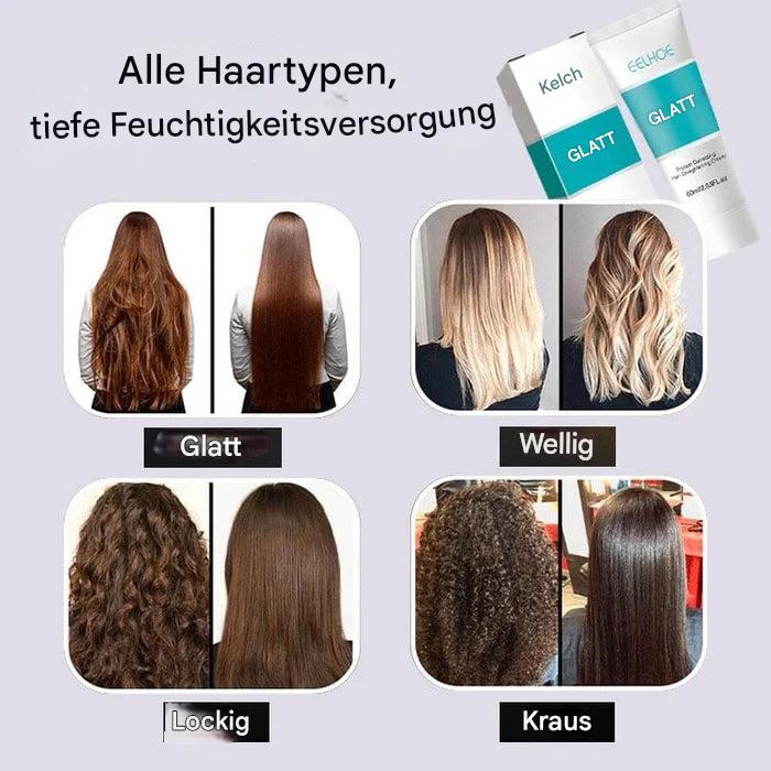 Haarcreme mit Keratin gegen abstehende Härchen – ohne Ausspülen – Bild 4