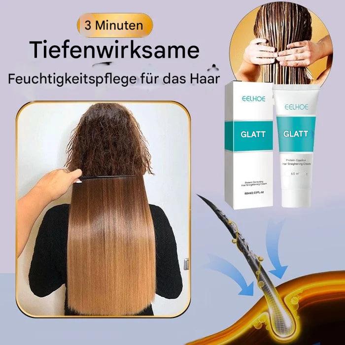 Haarcreme mit Keratin gegen abstehende Härchen – ohne Ausspülen – Bild 5