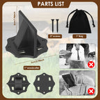 Carbon Steel Kindling Splitter – Split Firewood Without an Ax – Image 4