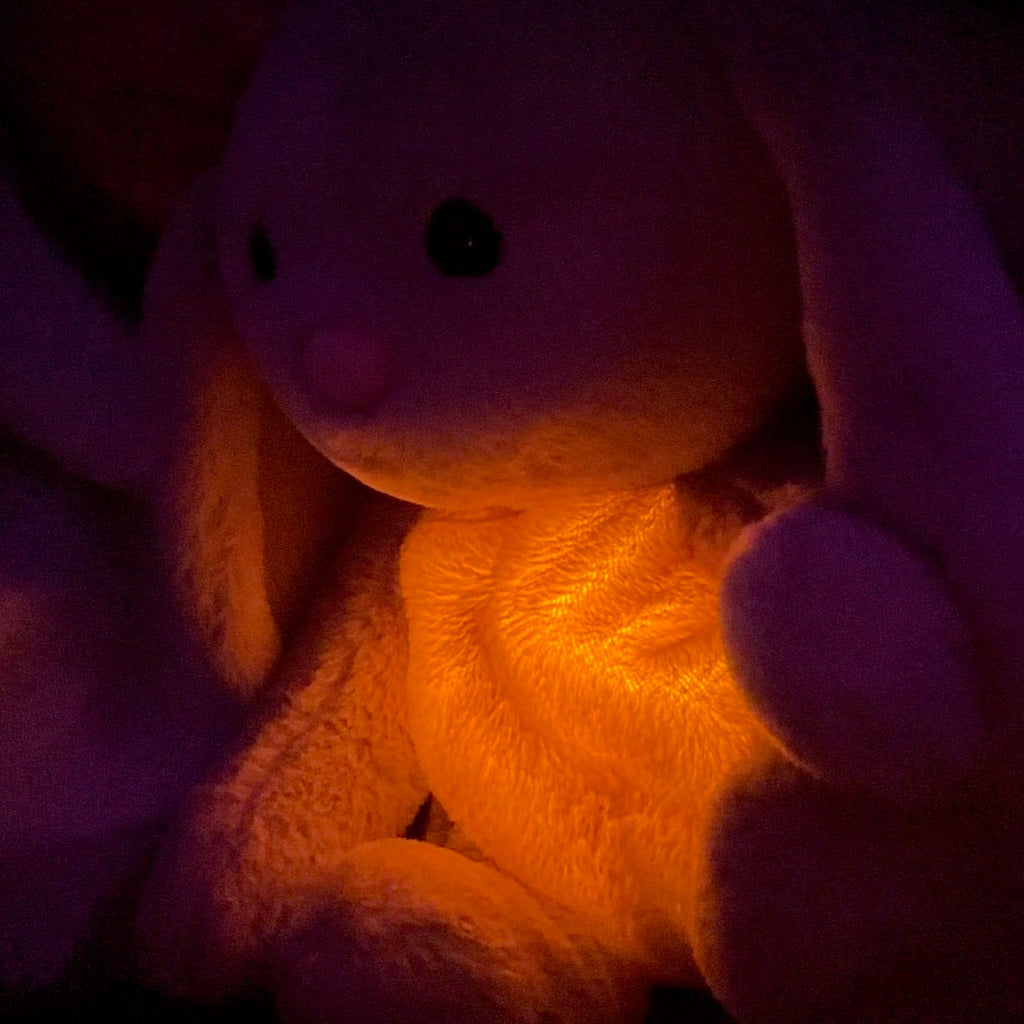 Kuscheltier mit Atembewegung – hebt und senkt sich im Takt – Bild 3