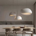 Wabi-Sabi Pendant Light, Hand-Shaped – Casts Soft Shadows on the Ceiling – Image 1