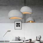 Wabi-Sabi Pendant Light, Hand-Shaped – Casts Soft Shadows on the Ceiling – Image 7