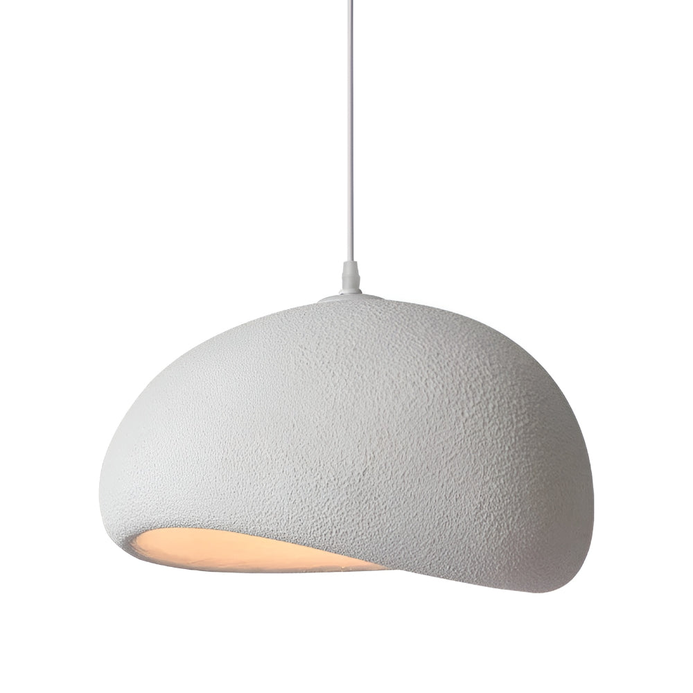 Hängeleuchte im Wabi-Sabi-Stil – handgeformt, in vier Durchmessern – Bild 10