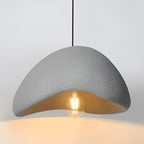 Wabi-Sabi Pendant Light, Hand-Shaped – Casts Soft Shadows on the Ceiling – Image 2