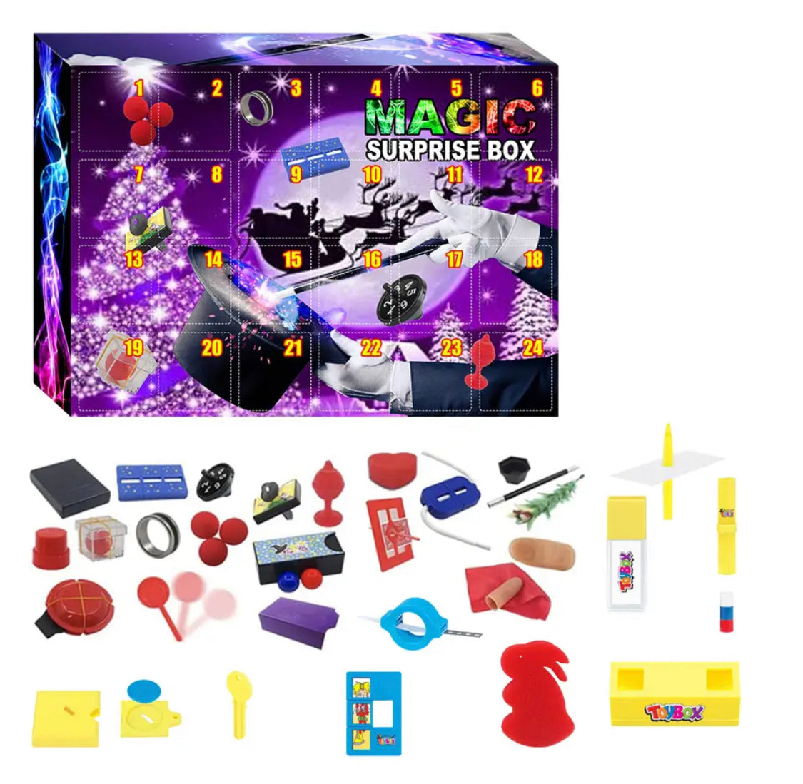 Magic Trick Advent Calendar 2026 for Kids 8 and Up – Learn a New Trick Each Day – Image 1