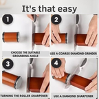 Rolling Knife Sharpener – The Roller Holds the Angle for You – Image 5