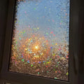 Fensterfolie mit Prismaeffekt – Sichtschutz, der Regenbogen wirft – Bild 1