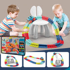 Flexible Race Car Track with Loop – Snap It Together Any Way You Like – Image 5