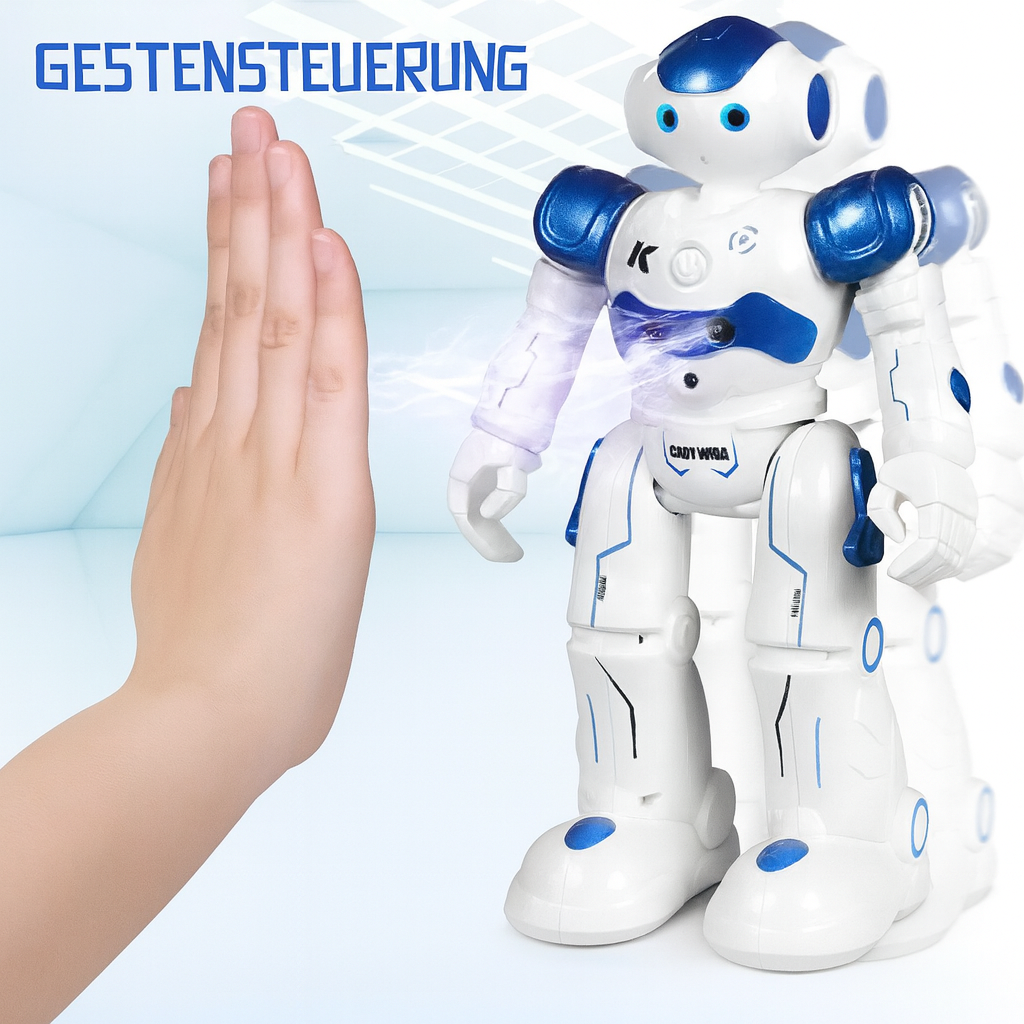 Ferngesteuerter Roboter – reagiert auf Bewegung und lässt sich programmieren – Bild 4