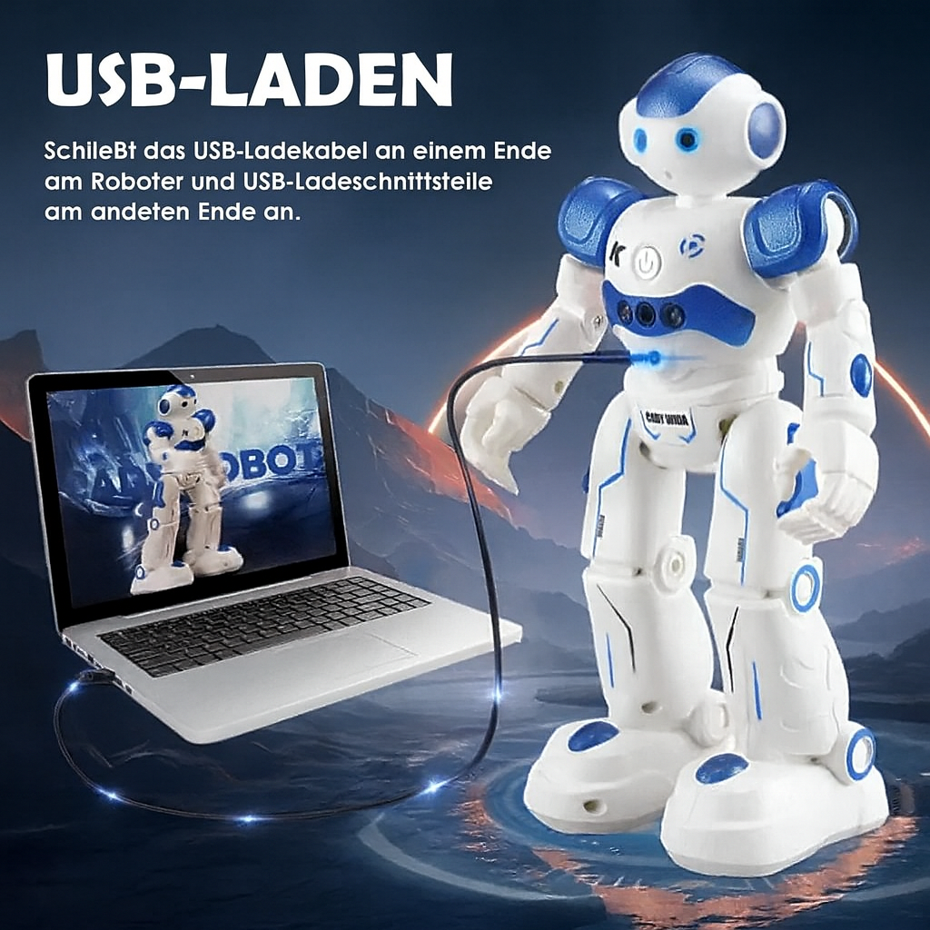 Ferngesteuerter Roboter – reagiert auf Bewegung und lässt sich programmieren – Bild 7